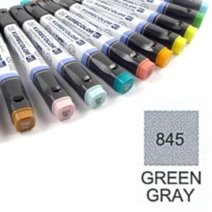 Marcador Kurecolor 845 Verde Gris