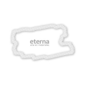 P.D.ETERNA(201)40(GLITTER BCO TRASLUC