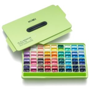 Set Gouache HIMI x72colores de 12gr