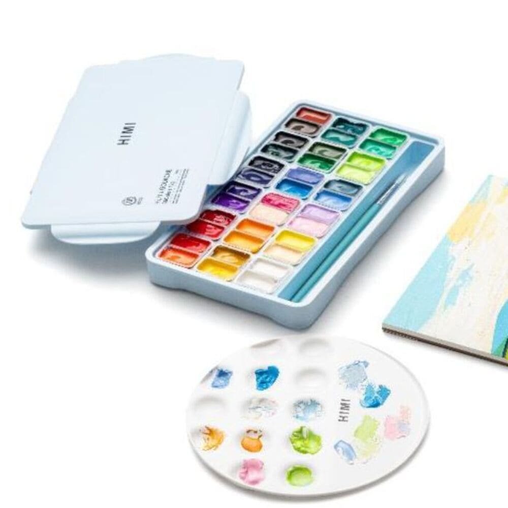Set Gouache HIMI x36colores de 12gr - Imagen 2