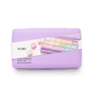 Set Gouache HIMI x18 colores de 30gr Pastel