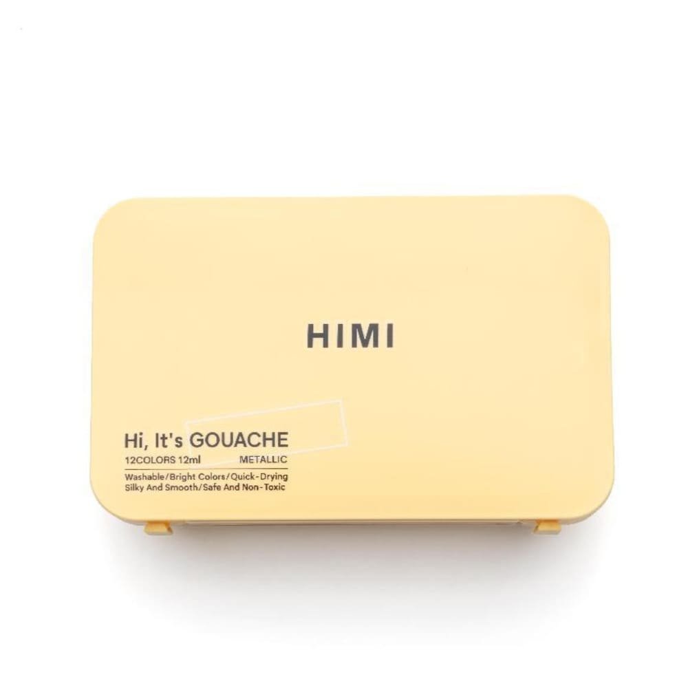 Set Gouache HIMI x12 colores de 12gr Metalizados - Imagen 2