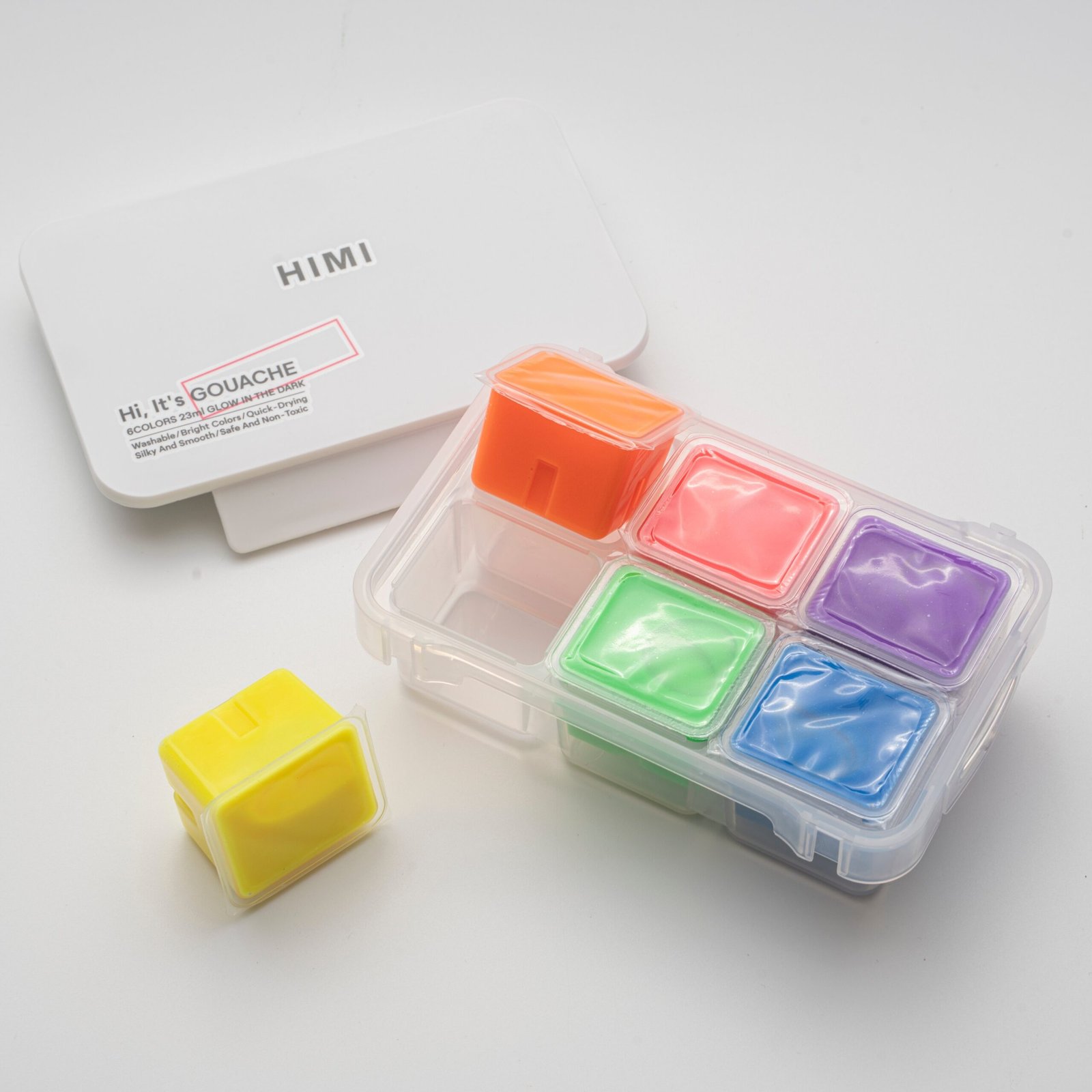 Set Gouache HIMI x6 colores de 23gr - Imagen 3