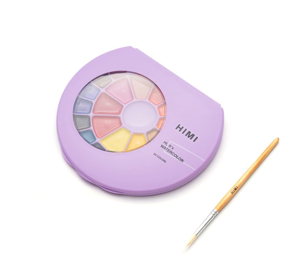 Acuarela HIMI x24 colores semihumeda - Imagen 2