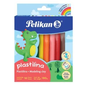 PLASTILINA PELIKAN*10(06700000)CLASICOS
