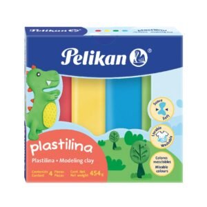 PLASTILINA PELIKAN*4(454GR)(06700140)CLASICA