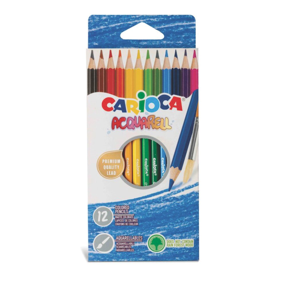 LAPIZ CARIOCA(42857)*12 ACUARELABLE