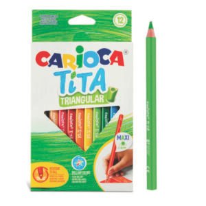 LAPIZ CARIOCA TITA(42791)*12 MAXI(4MM