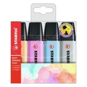 RESALT STABILO BOSS*4 WALLET PASTEL 5061