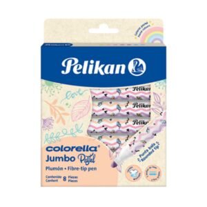 MARCADOR PELIKAN JUMBO*8(30114866)PASTEL