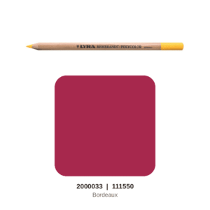 LAPIZ LYRA POLYCLR(033)WINE RED
