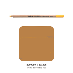LAPIZ LYRA POLYCLR(080)RAW UMBER