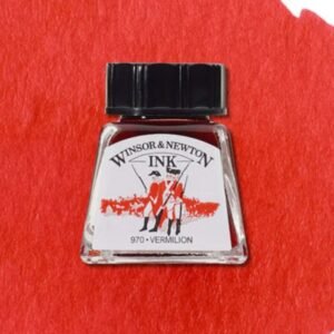 Tinta de dibujo Winsor x14ml Bermellon