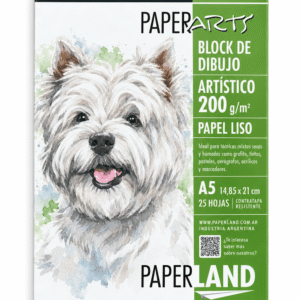 BLOCK DIBUJO PAPER A5(200G)LISO(89.10.10)