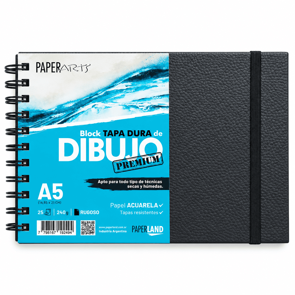 BLOCK BOCETO T/D A5(240G)ACUA(1181202054)