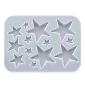 Molde Resina Estrellas