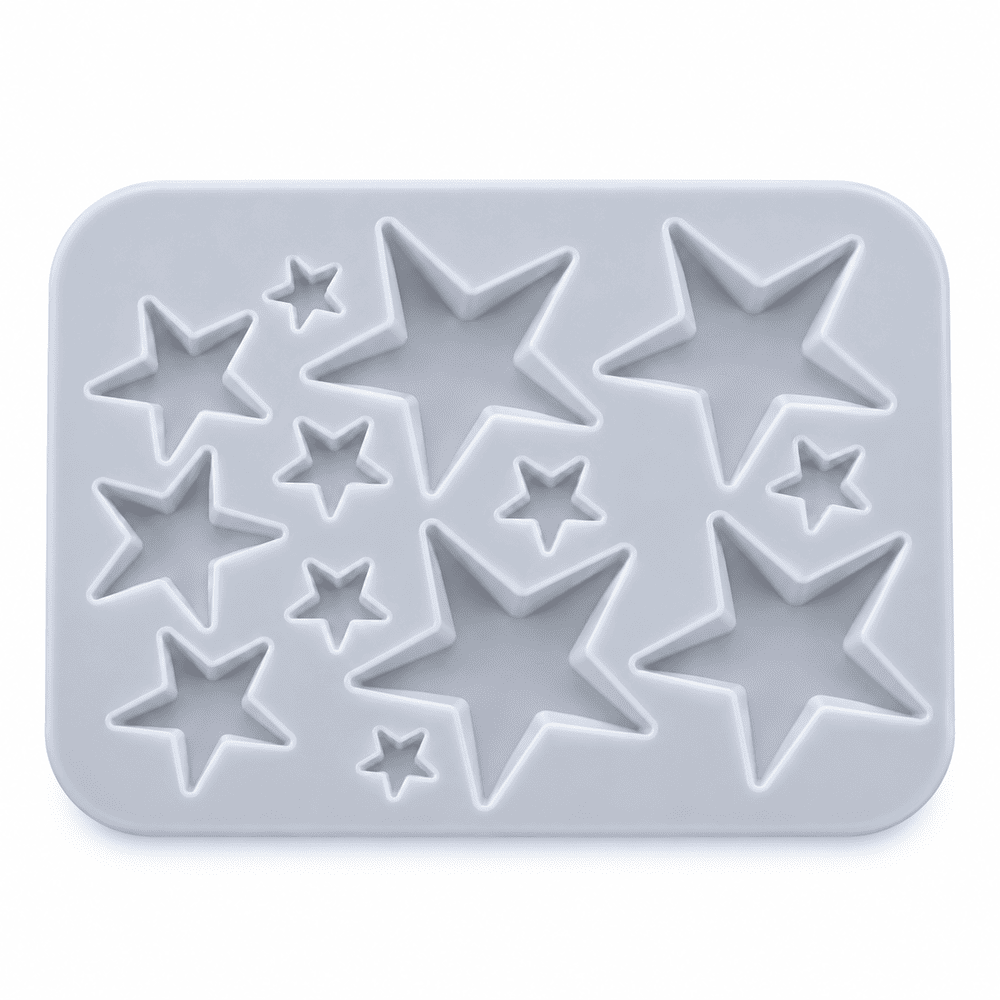 Molde Resina Estrellas