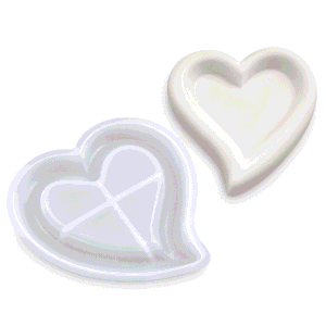 Molde Resina Bandeja Corazon
