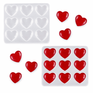 MOLDE RESINA CORAZONES X9 (H86014S5)