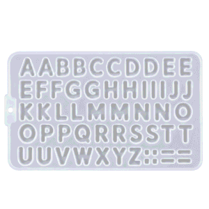 MOLDE RESINA ABECEDARIO CHICO (H86014T5)
