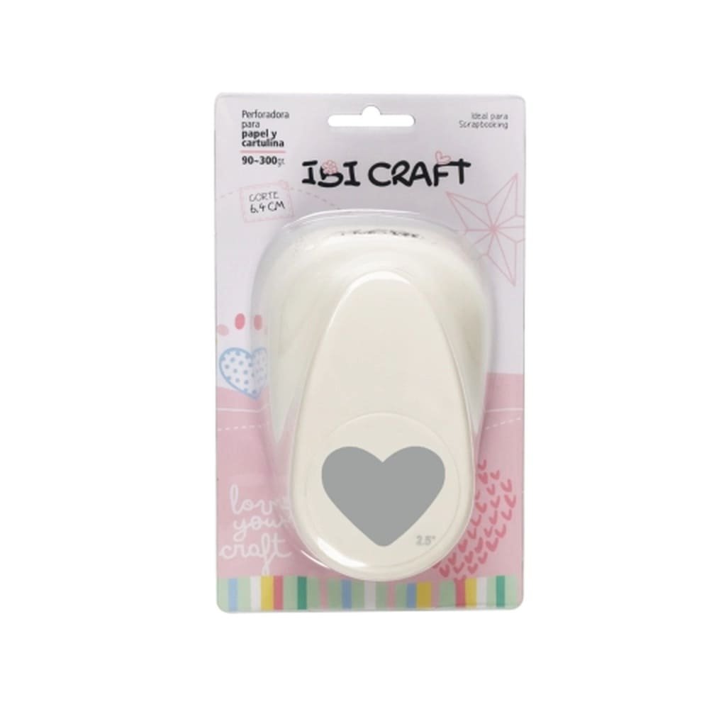 SACAB IBI CRAFT(6.3CM)CORAZON(655506)2.5" - Imagen 3