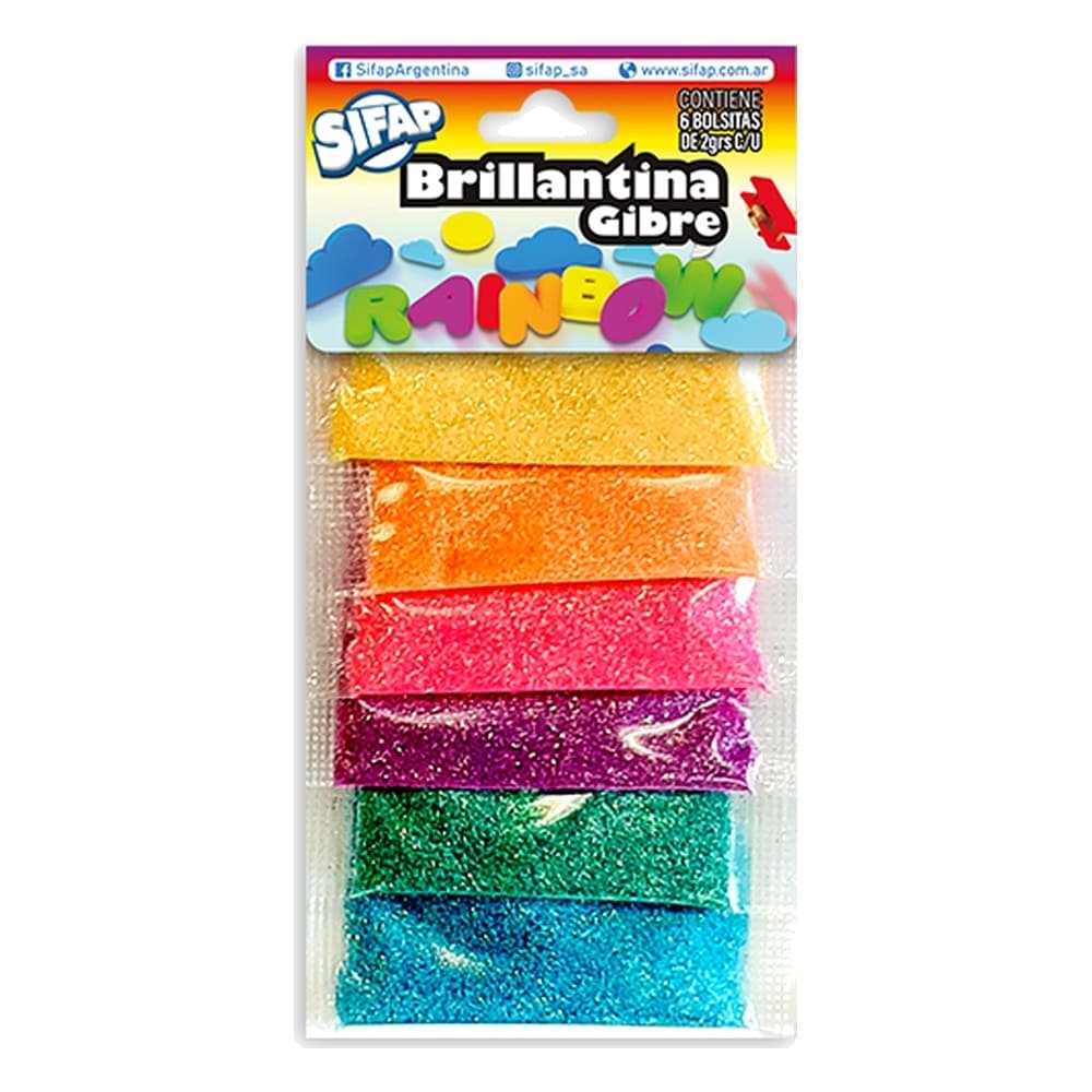 GLITTER SIFAP(5)RAINBOW