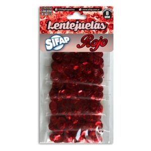 LENTEJUELAS SIFAP(5)ROJO