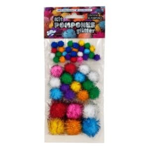 KIT POMPON SIFAP(9962)GLITTER