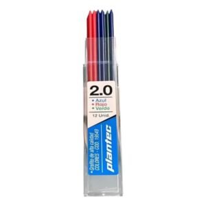 MINA PLANTEC(9549)2MM AZ/RJ/VD*12UN
