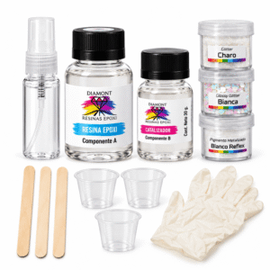 KIT RESINA DIAMONT(KB8)BLANCO