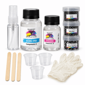 KIT RESINA DIAMONT(KB7)NEGRO